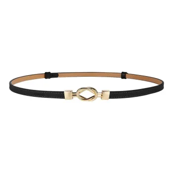 MEXICAN Cow Split Leather Belts Women's 1cm