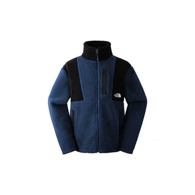 THE NORTH FACE Jackets Men Blue+Shopping Bag-1