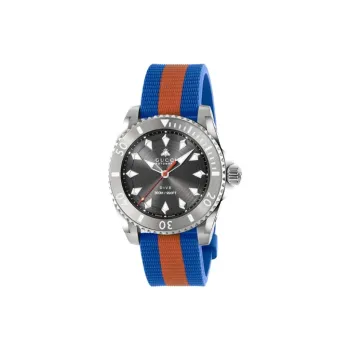 GUCCI Dive Collection Wrist Watch Automatic Mechanical Movement Rubber Strap 40mm Gray Dial Men's Watches