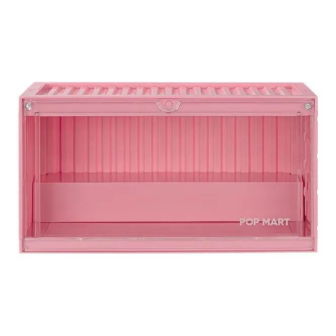 POP MART Instant Superpower Collection Container Luminous Figure Display Case Model Accessories-0