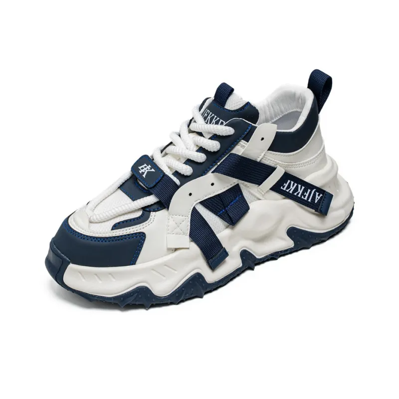 GNVA Slip-Resistant Low-Top Chunky Sneakers Men Box-4