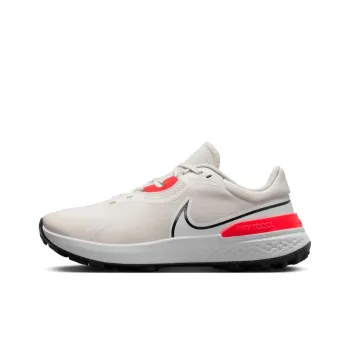 Nike React Infinity Pro 2 Anti Slip Wear Resistant Low Top Golf Shoes Men White Red