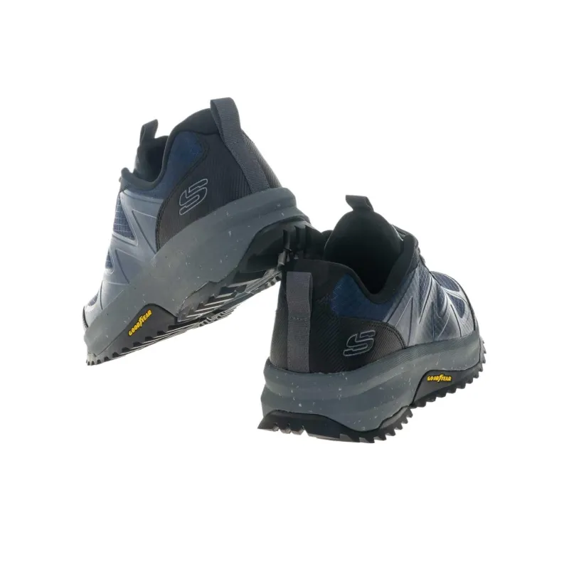 Skechers Bionic Trail Wear-Resistant Low-Top Trekking Shoes Men Dark Blue-4