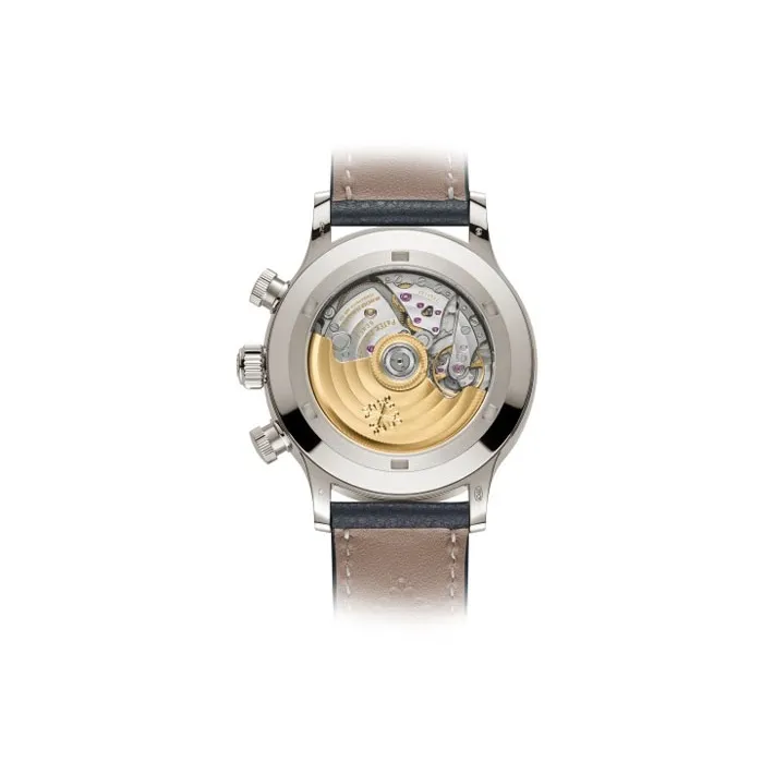 PATEK PHILIPPE Complication Timepieces Collection Automatic Mechanical Movement Men's Watches Watch Silver Dial-1
