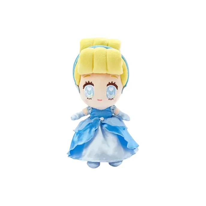 Disney Cinderella Cute Princess Collection Blue Dolls Plush Doll 27cm Height-0