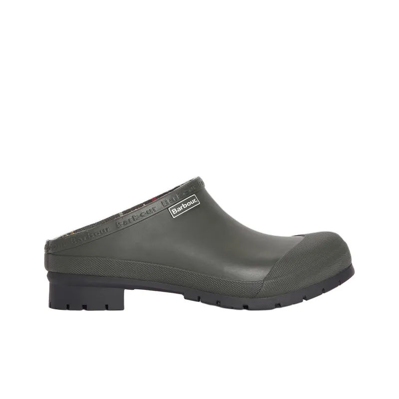 BARBOUR Wrap-toe Slippers Men's Green-1