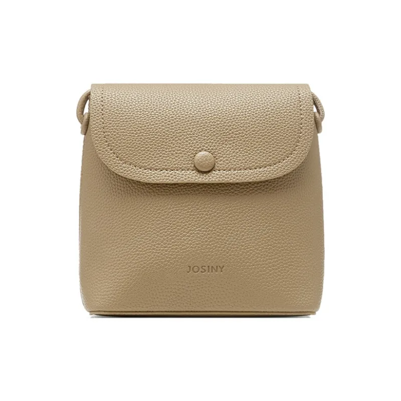 JOSINY PU Shoulder Bag Trumpets Women's Black/Ecru/Brown-10