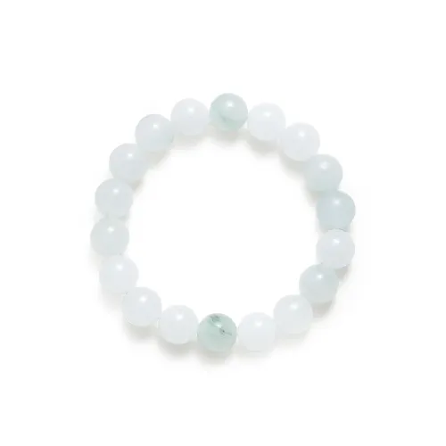 Artisan Lock Heart Jade Tianshan Jade Bracelets Unisex