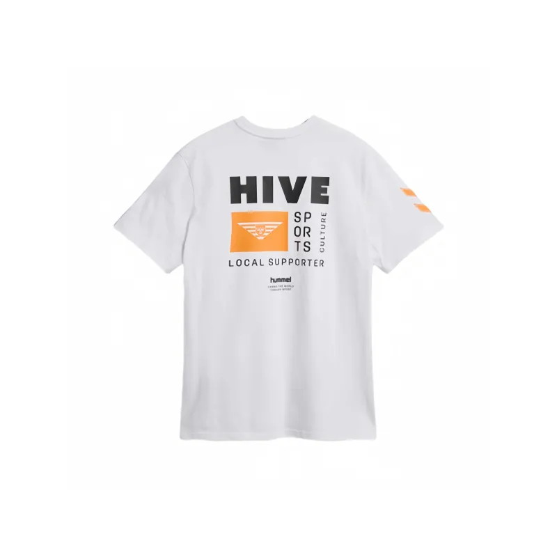 Hummel HIVE MASON T-Shirt Unisex White-1