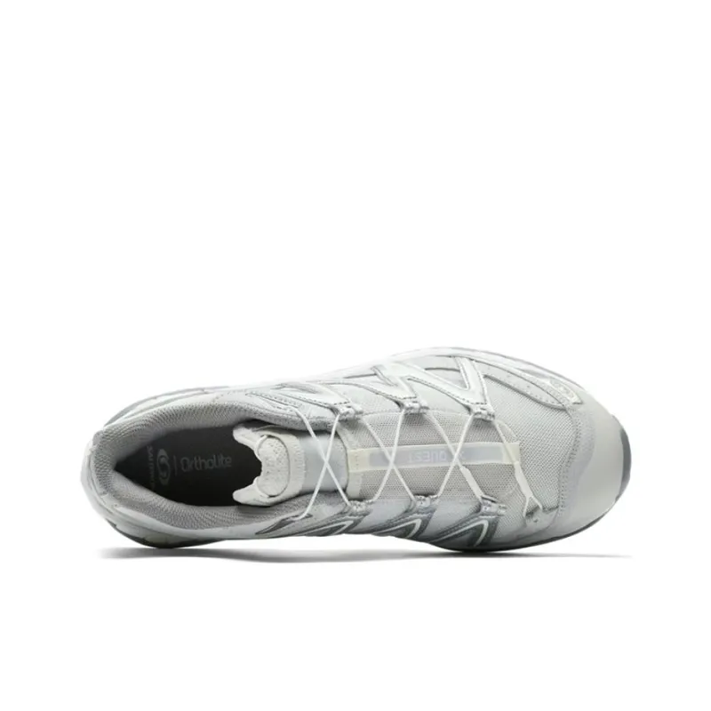 SALOMON XT Quest Cushioning, Wear Resistant Low Top Running Shoes Unisex Daybreak Blue Silver Vanilla-3