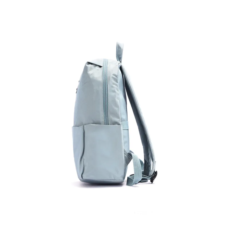 RED DRAGONFLY Fabric With Microfiber Synthetic Leather Backpack Medium Size Men Black Blue-6