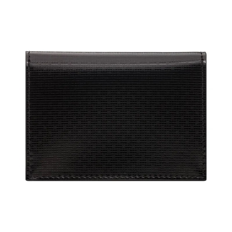 GIVENCHY Grain Leather Wallet Men Black-2
