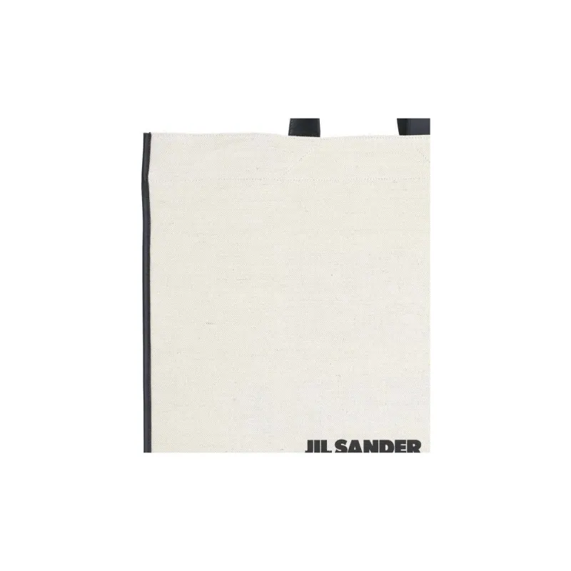 JIL SANDER Logo Printed Top Handle Bag-2