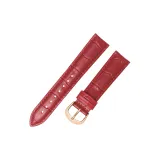 Dark Red-Rose Gold Pin Buckle