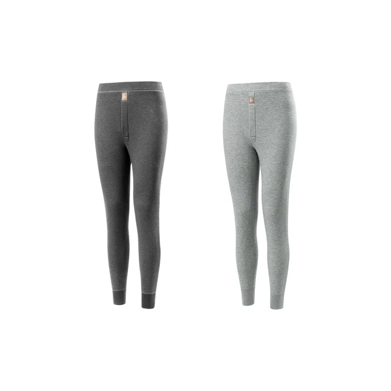 H YXIANG Thermal Pants Men's 2 Pack-2