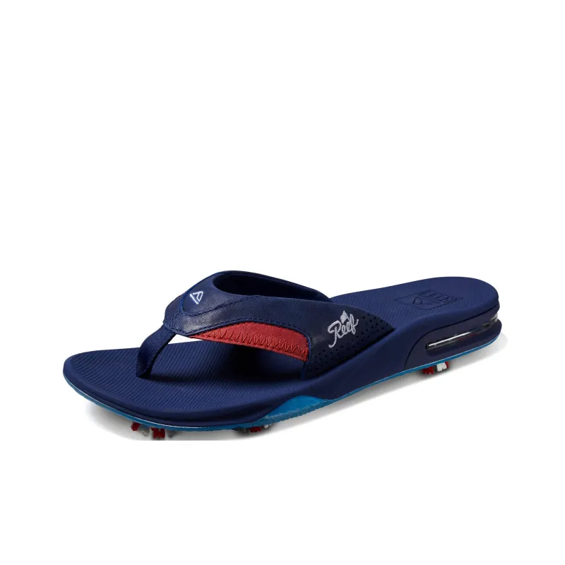 REEF Slip-Resistant Flip Flops Men Dark Blue-2