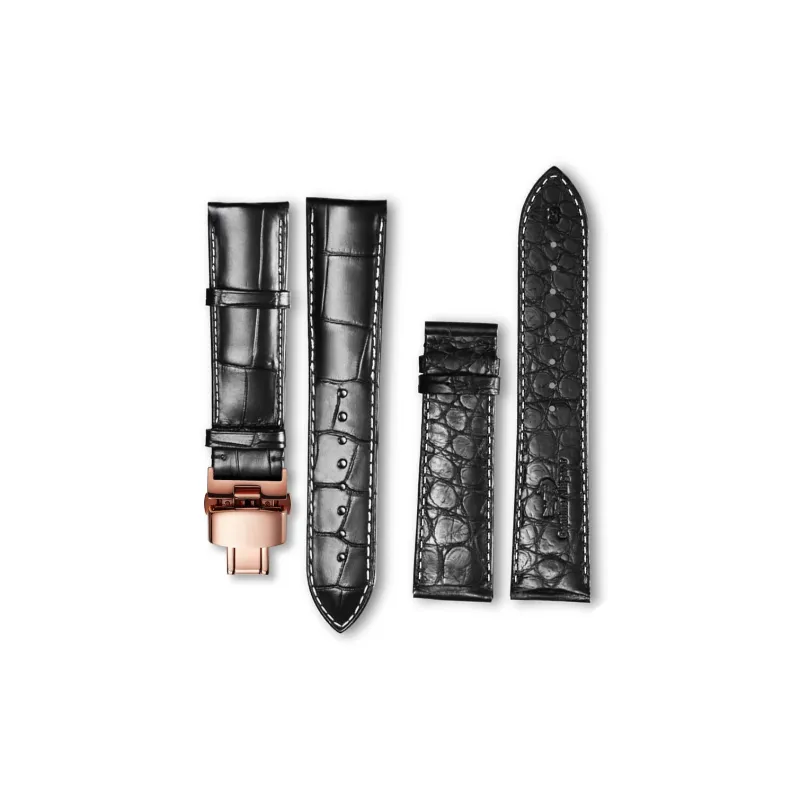 SHIRUI Accessories Omega Compatibility Watch Band 125/75 Genuine Leather Material-45
