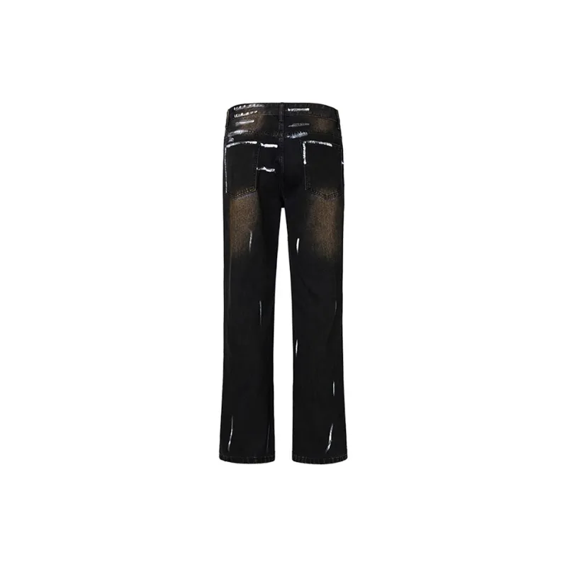 GTRG Jeans Unisex Dirty Mud Black-16