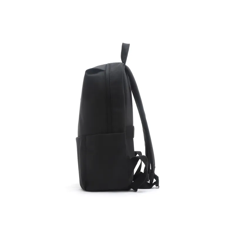 RED DRAGONFLY Fabric With Microfiber Synthetic Leather Backpack Medium Size Men Black Blue-2