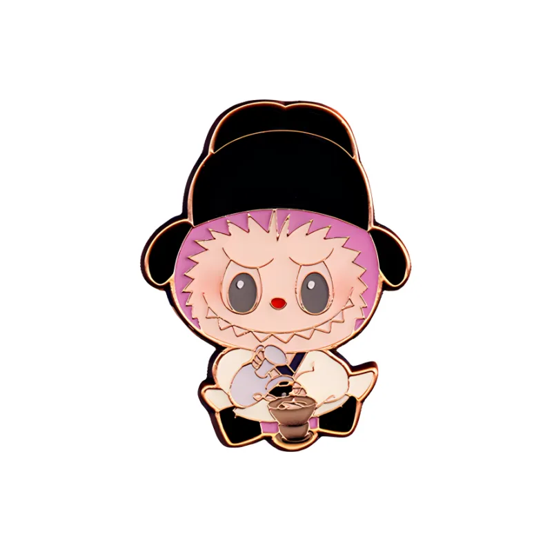 POP MART Labubu The Monsters Let's Have Fun Together Series Whisking Tea Badge-5