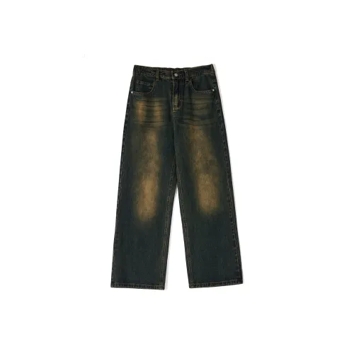 NAICHA STUDIO Jeans Men Nostalgic Color