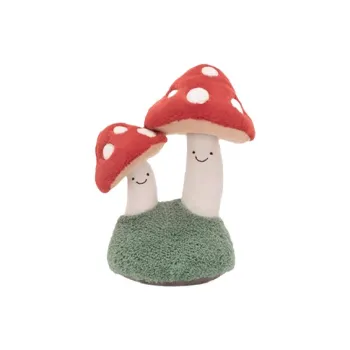 JELLYCAT Amuseables Pair Of Toadstools Plush Toy