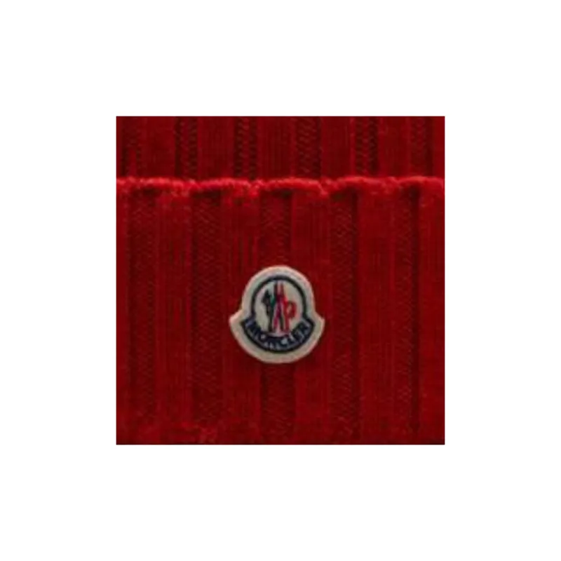 Moncler Wool Beanies Unisex Red-2