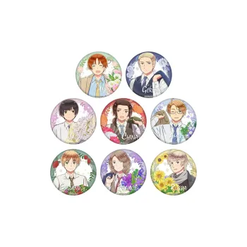 Xhdm Black Toweria, Wang Yao & Honda Kiku & Ludwig, Flower Collection, Badge IP Merch
