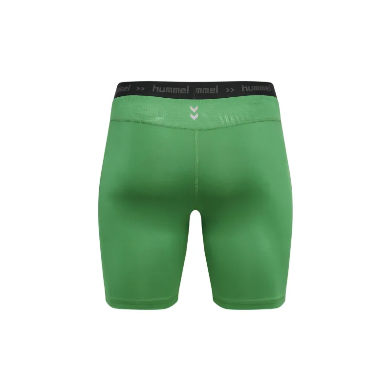 Hummel HML FIRST PERFORMANCE TIGHT SHORTS Sports Shorts Men Green-1