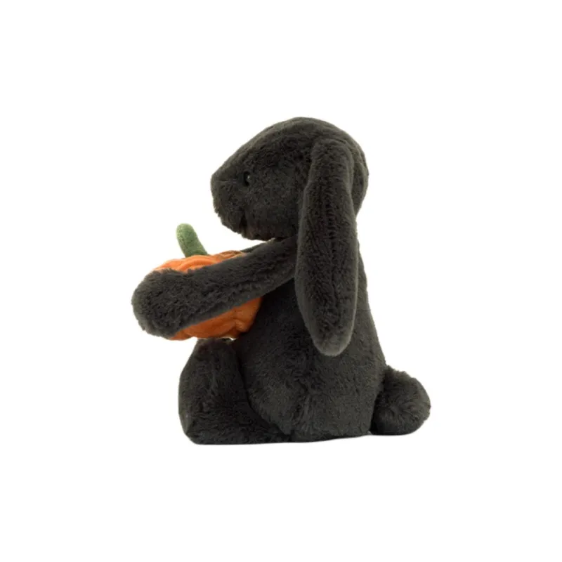JELLYCAT Bashful Pumpkin Bunny Plush Toy-2