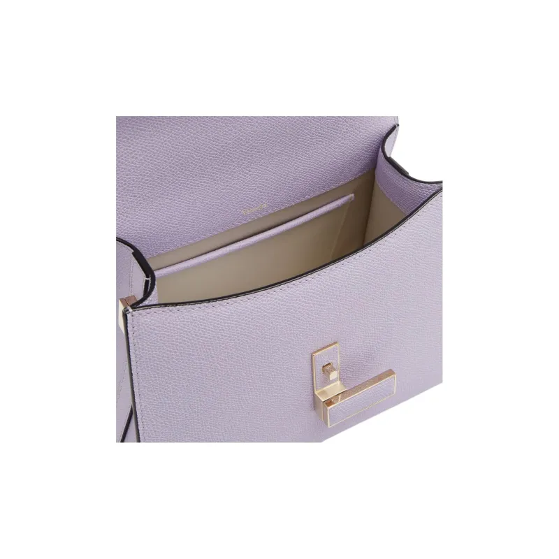 Valextra Leather Shoulder Bag, Crossbody Bag, Handbag Mini Women's Wisteria Pink-5