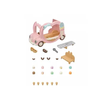 Sylvanian Families Ice Cream Vending Cart Doll Products