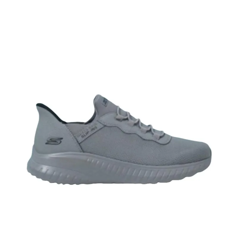 Skechers Bob's Anti Slip Wear Resistant Low Top Casual Shoes Men Dark Gray-1