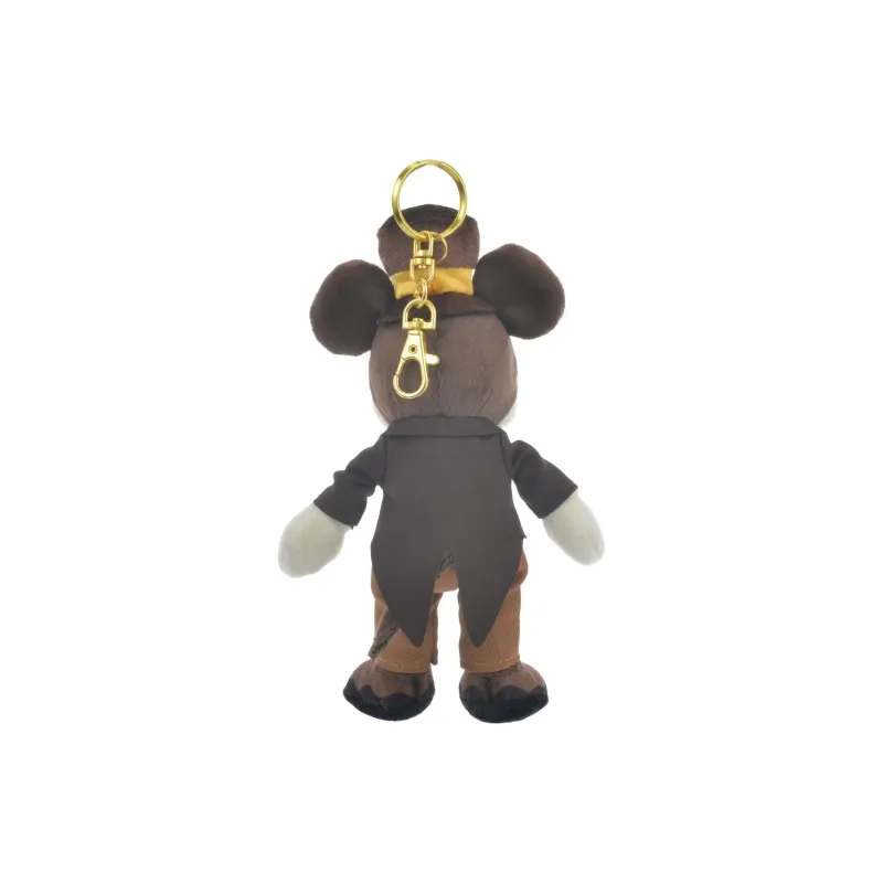 Disney Valentine's Day Collection Mickey Brown Dolls Plush Pendant 20cm High-2
