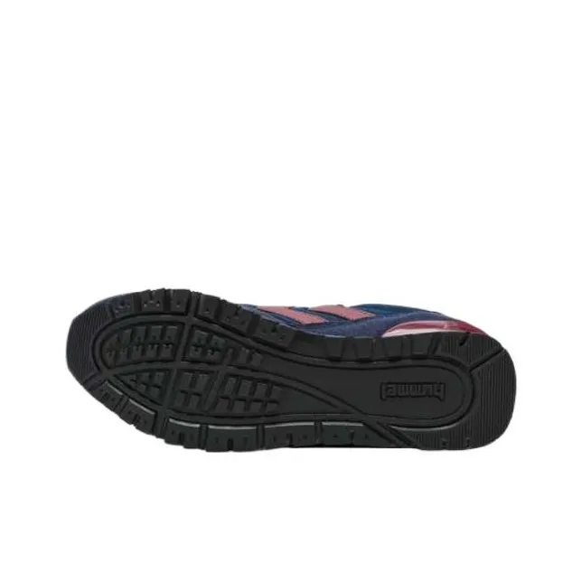 Hummel Anti-Slip And Wear-Resistant Support Mid-Top Moulded TPU Heel Stabilizer Running Shoes Men Blue-4
