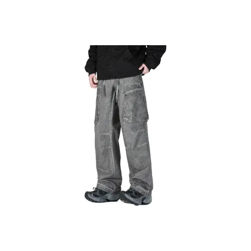 33TH Cargo Pants Unisex Dark Gray