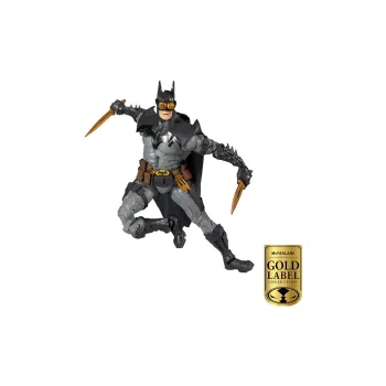 McFARLANE Batman DC Doll Old Mac Gold Logo Collection Scale Figure Bonus Gifts