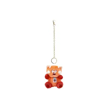 Disney Panda Meimei Summer Collection, Angry Expression Dolls Plush Pendant 18.5cm Height