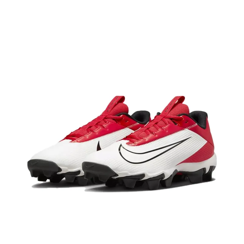 Nike Vapor Edge Shark 2 Anti Slip Wear Resistant Soccer Shoes Men White Red-2
