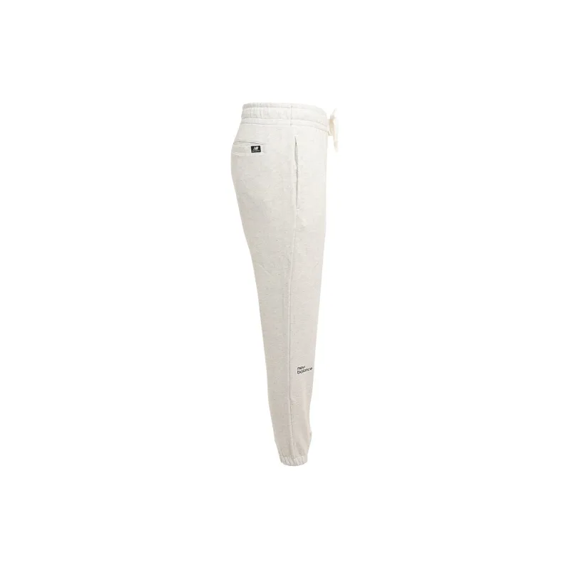 New Balance Knitted Sweatpants Men White-3