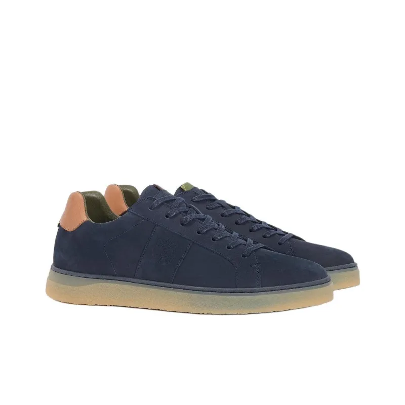 BARBOUR Reflect Low-Top Skateboard Shoes Men's Navy-2