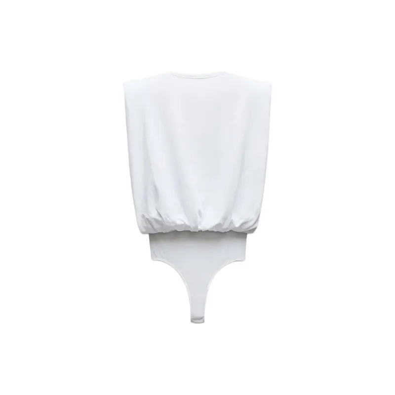 ZARA Bodysuits Women's White-1