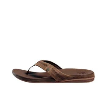 REEF Abrasion-Resistant Flip Flops Men Umber