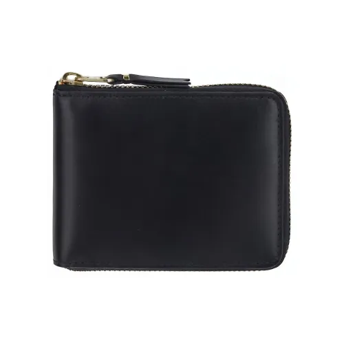 CDG Leather Wallet Regular Women's Black