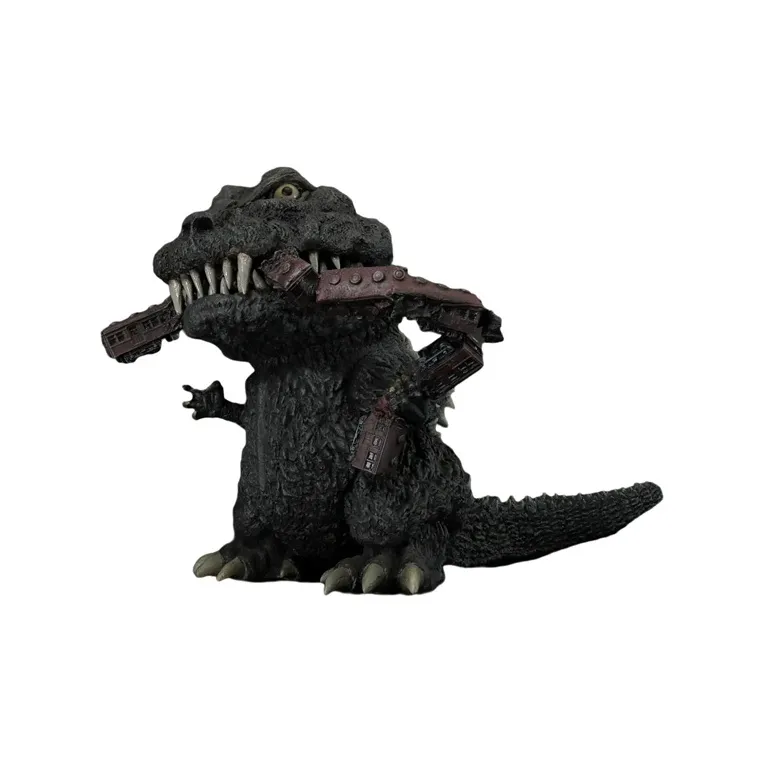 XPLUS Giant Monster X Real Collection Godzilla Godzilla 1954 Black Chibi Figures 24cm-0