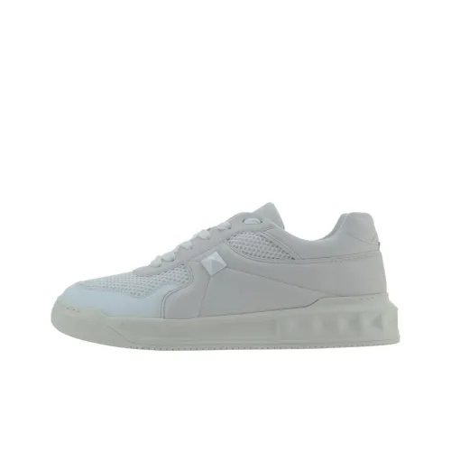 Valentino Garavani One Stud Lace Up Sneakers