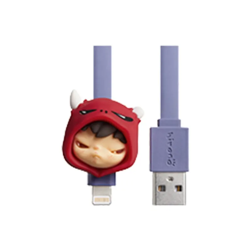 POP MART HIRONO ONO Mute Drama Collection Cable Type-C Blind Box Products Single Blind Box/whole Box 9 Pcs-6