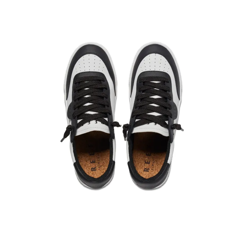 REEF Lay Day Seas Wear-resistant And Waterproof Low-Top Casual Shoes Women's Black White-4