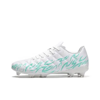 Saibi Soccer Shoes Unisex Low Top White