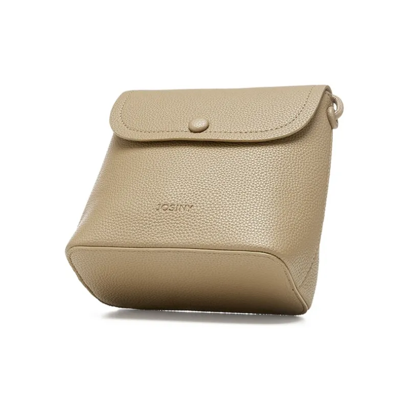 JOSINY PU Shoulder Bag Trumpets Women's Black/Ecru/Brown-13